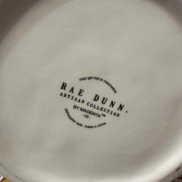 RAE DUNN ceramic “DRINK” pitcher - Picture 8 of 8